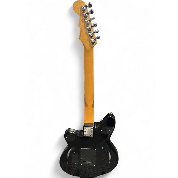 Used Reverend Airsonic Black Hollow Body Electric Guitar