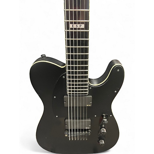Used ESP E-II T-87 Black Solid Body Electric Guitar