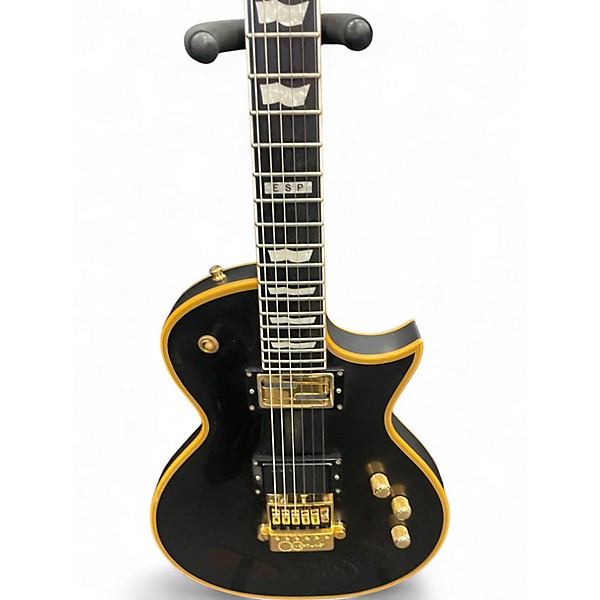 Used ESP E-II Eclipse Black Solid Body Electric Guitar