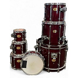 Used Premier 7 Piece Signia Maple Red Drum Kit