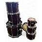 Used Premier 7 Piece Signia Maple Red Drum Kit