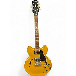 Used Epiphone ES355 Gold Hollow Body Electric Guitar
