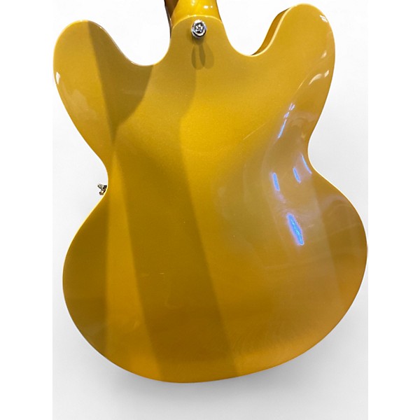 Used Epiphone ES355 Gold Hollow Body Electric Guitar