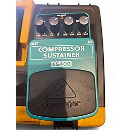 Used Behringer CS400 Compressor Sustainer Effect Pedal