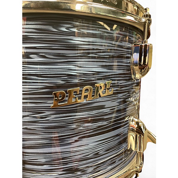 Used Pearl 3 Piece President Ocean Ripple Drum Kit
