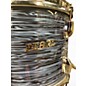 Used Pearl 3 Piece President Ocean Ripple Drum Kit