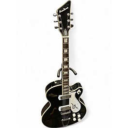 Used 2012 Eastwood Espinada H63 black Hollow Body Electric Guitar