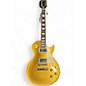 Used Gibson Les Paul Standard 50s Gold Top Solid Body Electric Guitar thumbnail