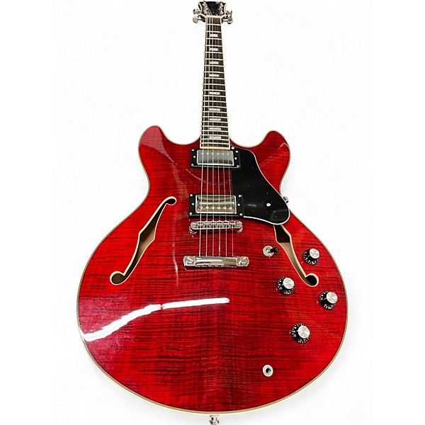 Used Sire H7 RED Hollow Body Electric Guitar