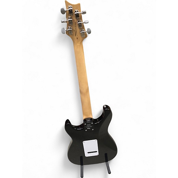 Used PRS SE Silver Sky Black and White Solid Body Electric Guitar