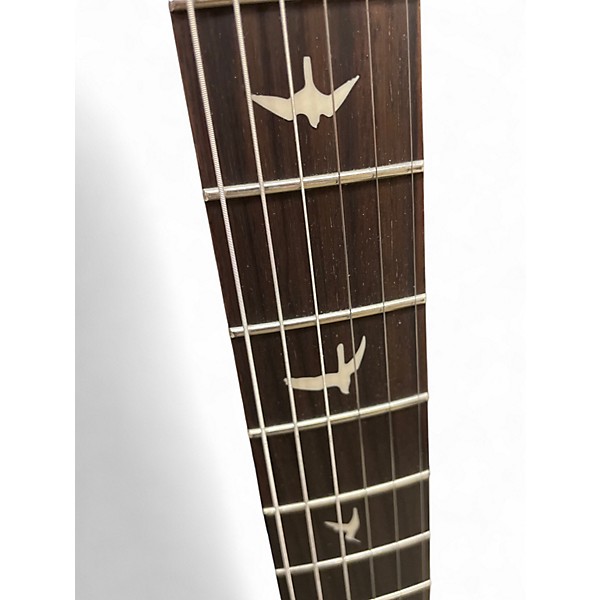 Used PRS SE Silver Sky Black and White Solid Body Electric Guitar