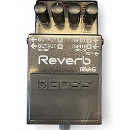 Used BOSS RV6 Digital Reverb Effect Pedal