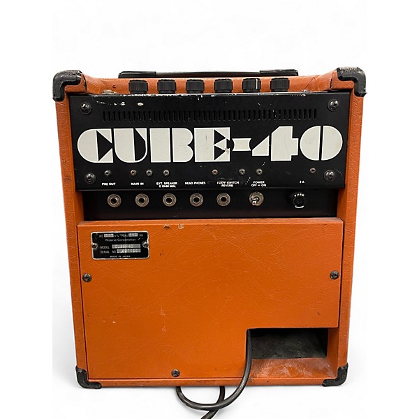 Used 1980s Roland CUBE 40 Battery Powered Amp