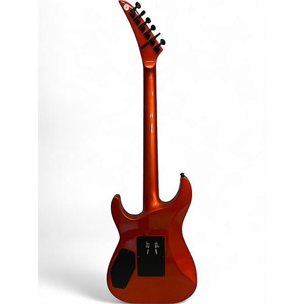 Used Kramer SM1 Metallic Orange Solid Body Electric Guitar