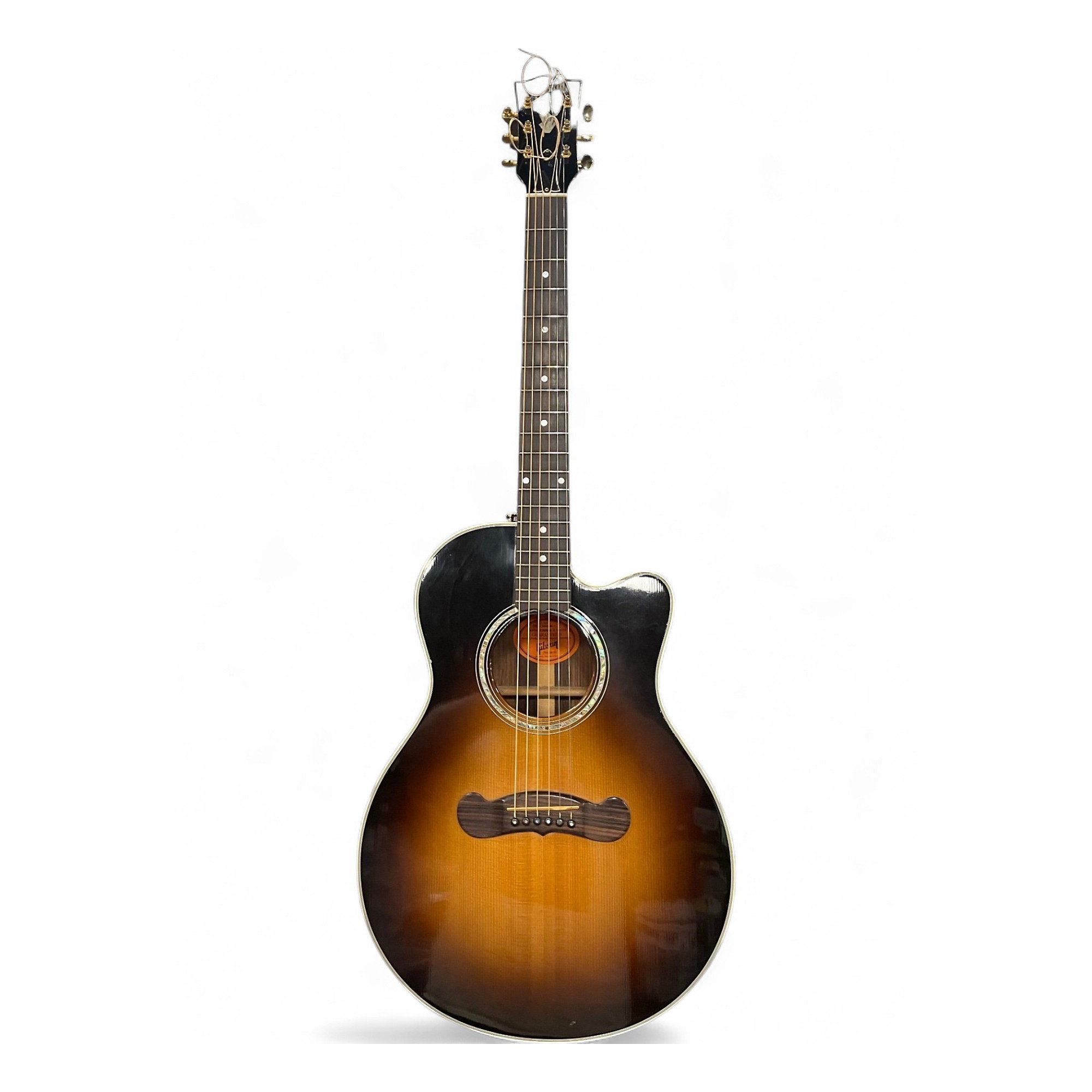 Used Gibson LC-1 Cascade Vintage Sunburst Acoustic Electric Guitar