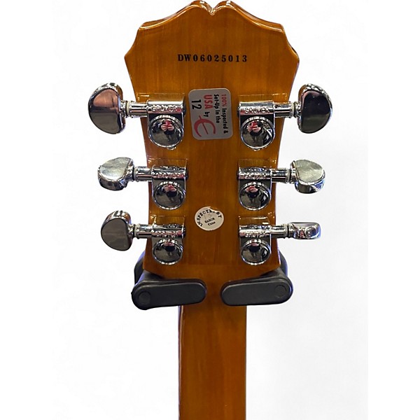 Used Epiphone Les Paul Classic Amber Solid Body Electric Guitar