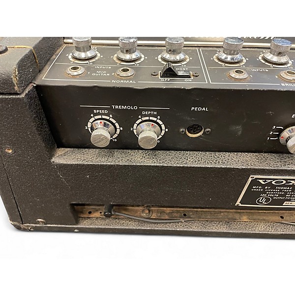 Used 1960s VOX V1123 BUCKINGHAM Solid State Guitar Amp Head