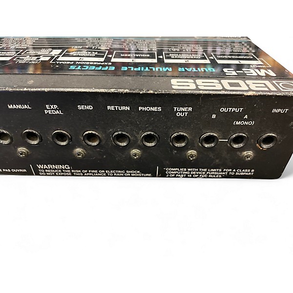 Used BOSS ME5 Guitar Multi Effect Processor