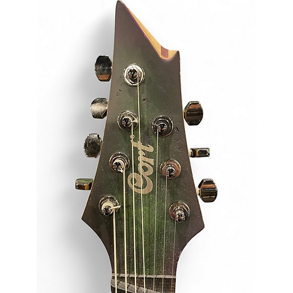 Used Cort KX507MS Green Solid Body Electric Guitar