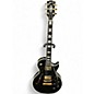 Used 2015 Gibson Les Paul Custom ES Ebony Hollow Body Electric Guitar thumbnail