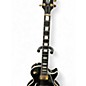 Used 2015 Gibson Les Paul Custom ES Ebony Hollow Body Electric Guitar