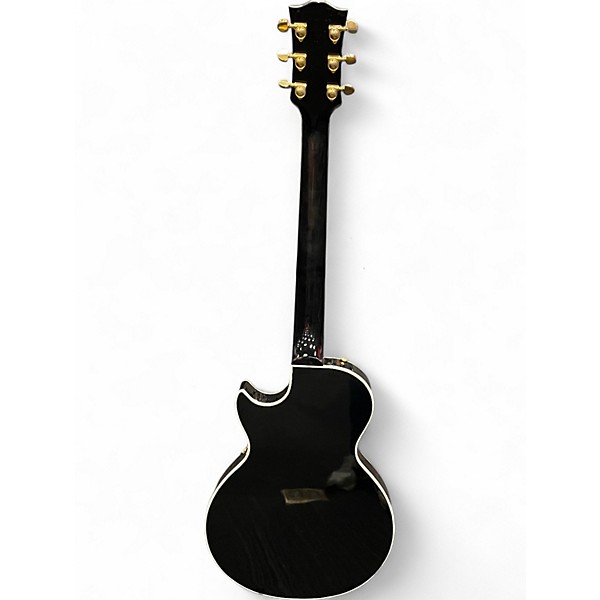 Used 2015 Gibson Les Paul Custom ES Ebony Hollow Body Electric Guitar