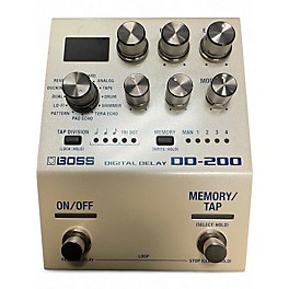 Used BOSS DD200 Digital Delay Effect Pedal