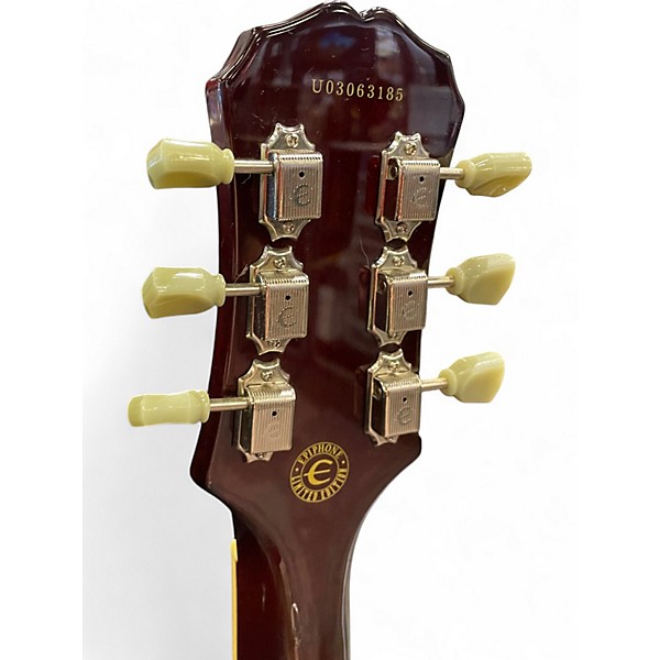 Used Epiphone Special Lynyrd Skynyrd 30th Anniversary Gold Top Solid Body Electric Guitar