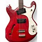 Vintage 1967 Mosrite Combo Cherry Red Electric Bass Guitar