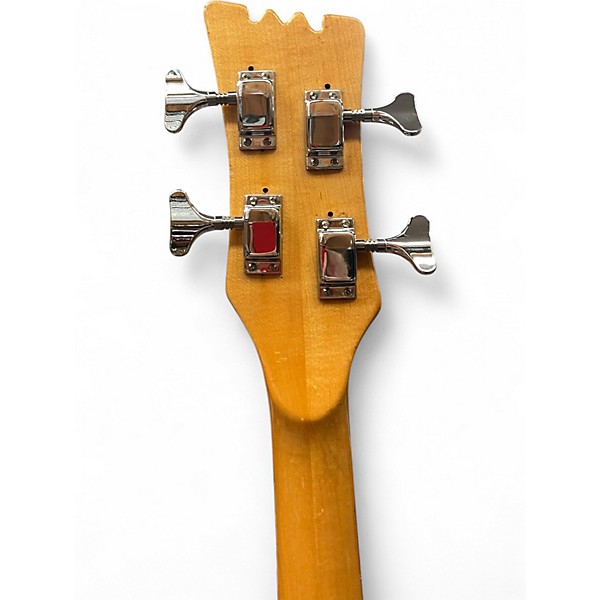 Vintage 1967 Mosrite Combo Cherry Red Electric Bass Guitar