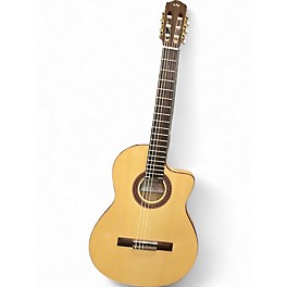 Used Cordoba C5-CET Thinline Natural Classical Acoustic Electric Guitar