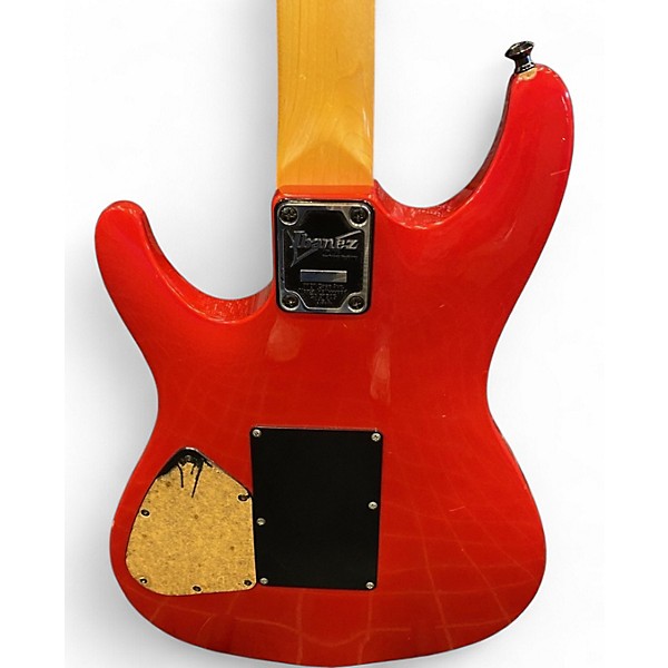 Used Ibanez Prestige S6570 Chrome Red Metallic Solid Body Electric Guitar