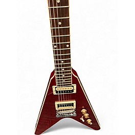 Used Gibson Flying V red Solid Body Electric Guitar