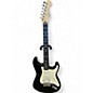 Used 2000s Fender Standard Stratocaster HSS Black Solid Body Electric Guitar thumbnail
