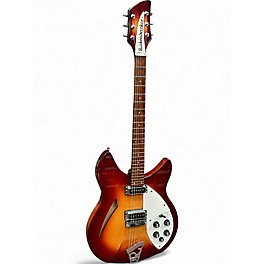 Used Rickenbacker 330 Fireglo Hollow Body Electric Guitar