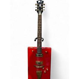 Used Firefly BO DIDDLEY RED Solid Body Electric Guitar