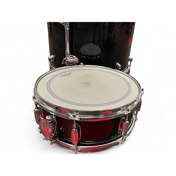 Used Mapex 5 Piece PRO M Black Drum Kit