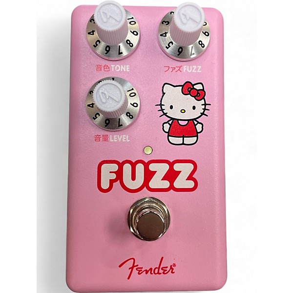 Used Fender HELLO KITTY FUZZ Effect Pedal