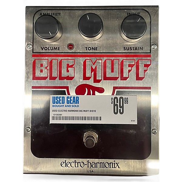 BIG MUFF 3rd Reissue/electro-harmonix | NERDY STOMP LIBRARY