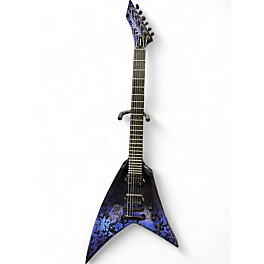 Used Washburn vindicator hm series blue bat fade Solid Body Electric Guitar