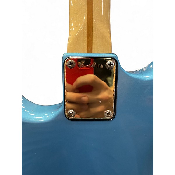 Used 1980s Fender The Strat Blue Sapphire Solid Body Electric Guitar