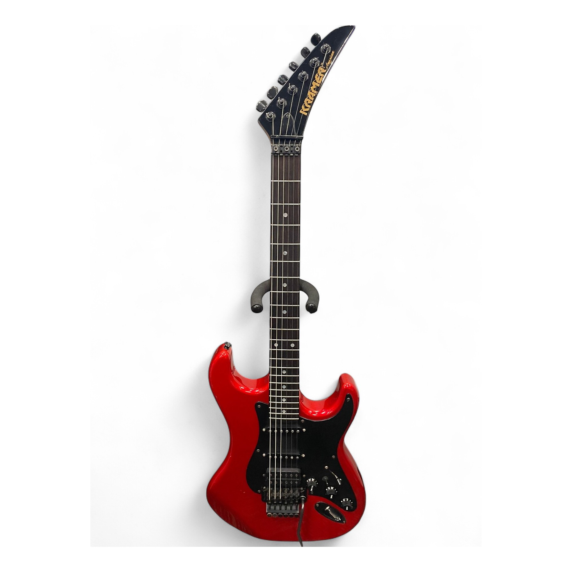 Used Kramer Pacer Deluxe Metallic Red Solid Body Electric