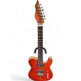 Used Nicholas Guitars Orangina Orange You Glad It's Not Black Solid Body Electric Guitar