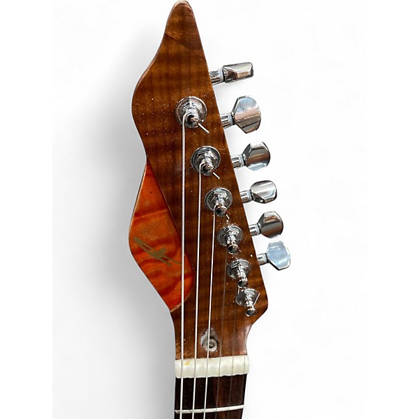 Used Nicholas Guitars Orangina Orange You Glad It's Not Black Solid Body Electric Guitar