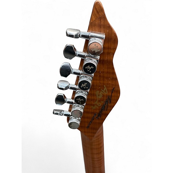 Used Nicholas Guitars Orangina Orange You Glad It's Not Black Solid Body Electric Guitar