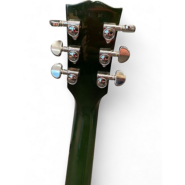 Used 2011 Gibson Anniversary Nashville Flood Les Paul Studio Green Swirl Solid Body Electric Guitar