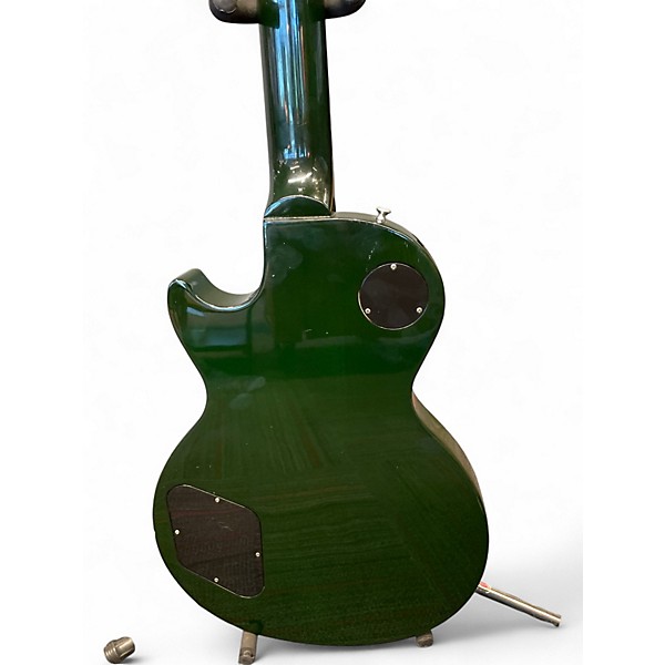 Used 2011 Gibson Anniversary Nashville Flood Les Paul Studio Green Swirl Solid Body Electric Guitar