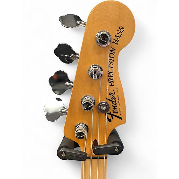 Used Fender Steve Harris Signature Precision Bass Olympic White Electric Bass Guitar