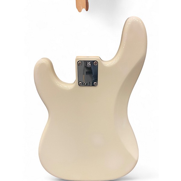 Used Fender Steve Harris Signature Precision Bass Olympic White Electric Bass Guitar