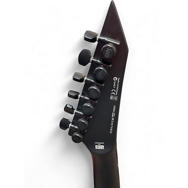 Used ESP LTD ARROW 1000NT Black Solid Body Electric Guitar